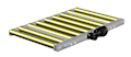 90 Millimeter (mm) Height Driven Pallet Roller Conveyors