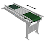 Two Belts Roller Conveyor Controllers